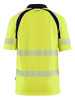 Perfect for beachside barbecues, the BLAKLADER Shirts in High Vis Yellow / Navy Blue features moisture-wicking UV Protection and premium Polyester.