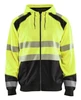 Experience the comfort of this High Vis Yellow Blaklader hoodie designed for active professionals.