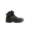 BLAKLADER 2478 Safety Boot Black / Hi-Vis Yellow (Unisex) (Fully waterproof; Freelock solution; Composite toe cap; Textile nail penetration protection in PS standard) – product display image; ETPU