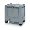 AUER Big Box Silver Grey with SA / SV Locking System — BBG 86 SASV – product display image; HD-PE, 60 wide, 83 high, Application Bulk Storage & Transport