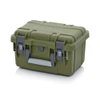 AUER CP Protective Case Olive Green 30mm x 22.3mm – product display image; Plastic, Application Tool & Parts Storage