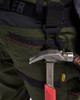 BLAKLADER Trousers | 1970 Craftsman Forest Green / Rust Trousers with Holster Pockets and Kneepad Pockets in Cordura with Stretch BLAKLADER Trousers | 1970 Craftsman Forest Green / Rust Trousers with Holster Pockets and Kneepad Pockets in Cordura with Stretch