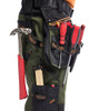 BLAKLADER Trousers | 1970 Craftsman Forest Green / Rust Trousers with Holster Pockets and Kneepad Pockets in Cordura with Stretch BLAKLADER Trousers | 1970 Craftsman Forest Green / Rust Trousers with Holster Pockets and Kneepad Pockets in Cordura with Stretch