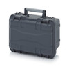 AUER CP Protective Case Anthracite Grey 30mm x 22.3mm – side view; Plastic, Application Tool & Parts Storage