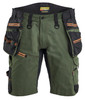BLAKLADER 1972 Craftsman Forest Green / Rust Shorts with Holster Pockets in Cordura with Stretch available at Craftsman Hardware in Melbourne Australia BLAKLADER 1972 Craftsman Forest Green / Rust Shorts with Holster Pockets in Cordura with Stretch available at Craftsman Hardware in Melbourne Australia