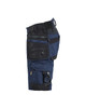BLAKLADER 1972 Craftsman Dark Navy Blue work Shorts with Stretch BLAKLADER 1972 Craftsman Dark Navy Blue work Shorts with Stretch