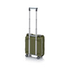 AUER CP Protective Case Olive Green 40mm x 22.3mm – front view; Plastic, Application Tool & Parts Storage