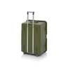 AUER CP Protective Case Olive Green 60mm x 44.3mm – front view; Plastic, Application Tool & Parts Storage