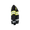 BLAKLADER 3409 High Vis Sweater Black / Hi-Vis Yellow (Women) in Cotton French Terry 320 gsm – side view; Application Craftsman, Holster Pockets false, Features Hi-vis panels; Wide reflectors