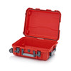 AUER CP Protective Case Vermilion 40mm x 22.3mm – alternate side view; Plastic, Application Tool & Parts Storage