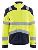 Upgrade your workwear with the High Vis Yellow Blaklader Workwear jacket, ideal for all seasons with Flame Resistant and Anti-Static.