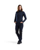 BLAKLADER 4745 Winter Jacket Dark Navy Blue (Women) in Grid Fleece