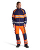 The Blaklader Workwear sweater in Navy Blue is a stylish choice for work and leisure.