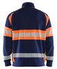 Stay stylish and functional with the Navy Blue Blaklader Workwear pullover model 3551.