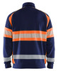 Stay stylish and functional with the Navy Blue Blaklader Workwear pullover model 3551.
