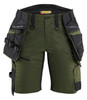 Check out the Blaklader Work shorts model 7175 available in Green and Black. Perfect for summer work. Check out the Blaklader Work shorts model 7175 available in Green and Black. Perfect for summer work.