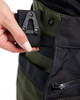 Forest Green/Black Womens work Shorts with Detachable Holster Forest Green/Black Womens work Shorts with Detachable Holster