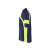 BLAKLADER 3523 High Vis Navy Blue / Hi-Vis Yellow in Cotton Single Jersey 180 gsm – alternate side view