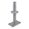 PITZL 10930 Post Base M24 Height Adjustable 170mm High Pipe Upper Connection – product display image; Steel, Application Timber Construction, Range PTP easy