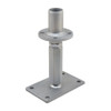 PITZL 10930 Post Base M24 Height Adjustable 170mm High Short Pipe Upper Connection – product display image; Steel, Application Timber Construction, Range PTP easy