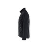BLAKLADER 4830 Winter Jacket Black (Men) in Anti-Pilling Polyester Microfleece – alternate side view; Holster Pockets false, Features Antipilling treated; Extended back