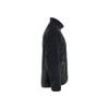 BLAKLADER 4830 Winter Jacket Black (Men) in Anti-Pilling Polyester Microfleece – side view; Holster Pockets false, Features Antipilling treated; Extended back