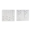 PITZL DOUBLE HVP 240x200x20mm Concealed Connector With Lift-Off Protection Anodized Aluminium – product display image; Application Structural Timber, Suitable Materials Timber