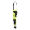 BLAKLADER 1920 High Vis Bib Overall Hi-Vis Yellow / Black (Men) in Water Repellent PolyCotton – alternate side view; Application Chainsaw, Holster Pockets false, Stretch true, Features Stretch panels; Oil and dirt repellent; Water repellent; Pre-ben…