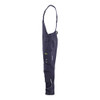 BLAKLADER 2617 Bib Overall Navy Blue (Men) in Inherent Flame-Resistant Ripstop with Kneepad Pockets – alternate side view; Holster Pockets false, Kneepad Pockets true, Features Inherent flame resistant; PFAS free; Reflective details