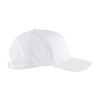 BLAKLADER 2077 Cap White in Cotton – side view; Gender Unisex, Stretch true