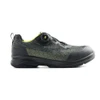 BLAKLADER 2438 Safety Shoe Black / Hi-Vis Yellow (Unisex) in ETPU (Water repellent and durable; Freelock solution on the side; Composite toe cap; Textile nail penetration protection in PL standard) – product display image