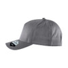 BLAKLADER 2077 Cap Mid Grey in Cotton – alternate side view; Gender Unisex, Stretch true