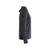 BLAKLADER 3417 Hoodie Mid Grey (Men) in UV-Protective Stretch Polyester Jacquard Knit – side view; Features Functional knitted; Moisture wicking; Stretchy; UV protected