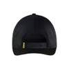 BLAKLADER 2077 Cap Black in Cotton – front view; Gender Unisex, Stretch true
