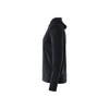 BLAKLADER 3417 Hoodie Black (Men) in UV-Protective Stretch Polyester Jacquard Knit – alternate side view; Features Functional knitted; Moisture wicking; Stretchy; UV protected