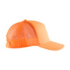 BLAKLADER 2078 High Vis Cap Orange in Polyester – side view; Application Hi-Vis, Gender Unisex