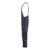 BLAKLADER 2618 Bib Overall Navy Blue (Men) in Inherent Flame-Resistant Ripstop with Kneepad Pockets – alternate side view; Holster Pockets false, Kneepad Pockets true, Features Inherent flame resistant; Antistatic quality; Arc rating APC 2; Water re…