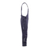 BLAKLADER 2618 Bib Overall Navy Blue in Inherent Flame-Resistant Ripstop with Kneepad Pockets – side view; Holster Pockets false, Kneepad Pockets true