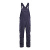 BLAKLADER 2618 Bib Overall Navy Blue (Men) in Inherent Flame-Resistant Ripstop with Kneepad Pockets – product display image; Holster Pockets false, Kneepad Pockets true, Features Inherent flame resistant; Antistatic quality; Arc rating APC 2; Water…