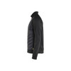 BLAKLADER 3418 Shirt Black / Red (Men) in Polyester Pique Fleece – alternate side view; Features Soft, brushed inner