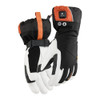 BLAKLADER 2816 Glove Black / White in Goat Leather – product display image; Features Waterproof; Reinforced palm side; Fully lined; Velcro at wrist