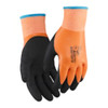 BLAKLADER 2983 Glove Orange in Latex – product display image; Features Cut protection level C; Waterproof; Fully lined; Chromium free