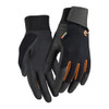 BLAKLADER 2862 Glove Black / Rust in Polyester – product display image; Features Precision glove; Thin and snug design; Premium quality synthetic leather; Velcro closure