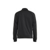 BLAKLADER 3418 Shirt Black / Dark Grey (Men) in Polyester Pique Fleece – front view; Features Soft, brushed inner