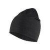 BLAKLADER 2022 Winter Hat Black in Merino Wool – side view; Gender Unisex