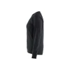 BLAKLADER 3405 Sweater Black (Women) in Cotton French Terry – alternate side view; Features 100% cotton