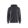 BLAKLADER 3366 Craftsman Hoodie Mid Grey (Men) in Cotton French Terry 320 gsm – product display image; Holster Pockets false, Features 100% cotton; Kangaroo pocket