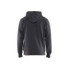 BLAKLADER 3366 Craftsman Hoodie Mid Grey (Men) in Cotton French Terry 320 gsm – front view; Holster Pockets false, Features 100% cotton; Kangaroo pocket