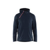 BLAKLADER 3594 Hoodie Dark Navy Blue (Men) in Cotton – product display image; Features Moisture wicking; Temperature regulating