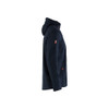 BLAKLADER 3594 Hoodie Dark Navy Blue (Men) in Cotton – side view; Features Moisture wicking; Temperature regulating